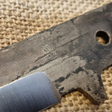 Handmade Damascus Steel Blank Blade Knife Japanese Knives Knives Tools Full Tang Build Gift Item (Blank Blade Knife-6)