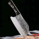 High Quality Custom Handmade Damascus Chef Cleaver Knife Set High Carbon Steel Sharp Vegetables and Meat Cleaver (Nakiri Knife-62)
