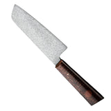 Customized High Quality Damascus Steel Chef Kitchen Cleaver Butcher Knife With Rose Wood Handle For Kitchen Uses. (Nakiri Knife-85)