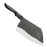 Kitchen Essentials Chef Cleaver Knife Carbon Steel Hand Forged Butcher Knife With Forged Handle For Kitchen Uses. (Nakiri Knife-76)