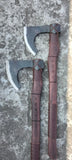 HandMade Carbon Steel Viking Axe with Rose Wood Handle Wedding Gift, Axes Best Birthday & Anniversary Gift For Him. (Tomahawk Axe-1)