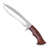 Custom Handmade Stainless steel High Polished 15 Inch Bowie Knife- Perfect Grip With Premium Sheath (Bowie Knife-19)
