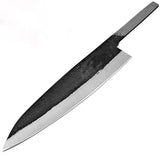 Custom Hand Forged Professional Kitchen Knife Carbon Steel Chef Knife Factory Handmade Blank Blade (Blank Blade Knife-29)