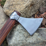 Mammen Hatchet Beautifully Crafted Rose Wood Handle Accessory Industrial Grade Perfect Gift for Campers (Tomahawk Axe-11)