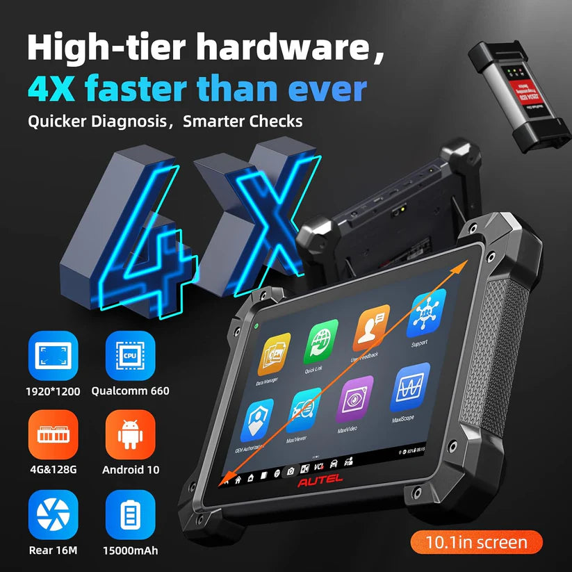 Autel MaxiCOM MK908 Pro II, J2534 ECU Programming Coding Scan Tool