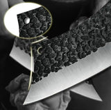 Top Quality Custom Handmade High Carbon Steel Professional Chef Kitchen Cleaver Nakiri Butcher Knife (Nakiri Knife-46)