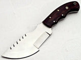 Outdoor Camping Straight Multi-purpose Wilderness Survival Knife High Hardness Portable Fixed Blade Knives (Tracker Knife-6)
