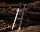 Custom Handmade Witcher Sword, Wild Hunt Geralt of Rivia Limited Edition White Wolf Monster Slayer Sword, / Beautiful Gift  (SWORD-6)