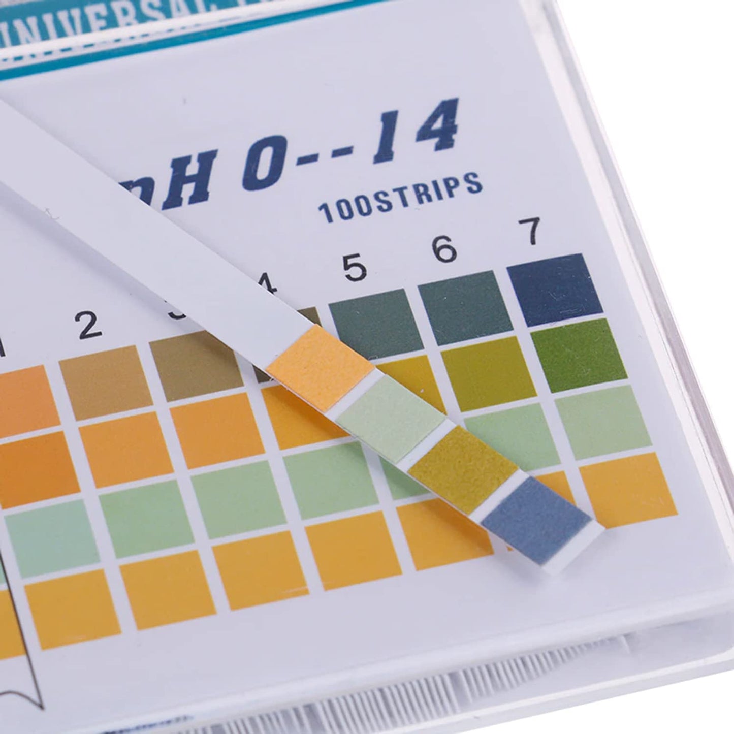 100PCS pH Test Strips 0-14, Fast & Accurate Aquarium Water Testing Kit and pH Tester – Litmus Paper for Fish Tank, Pond, Drinking Water, Soil, Hot Tub, Pool (pH Strips for Water Testing)