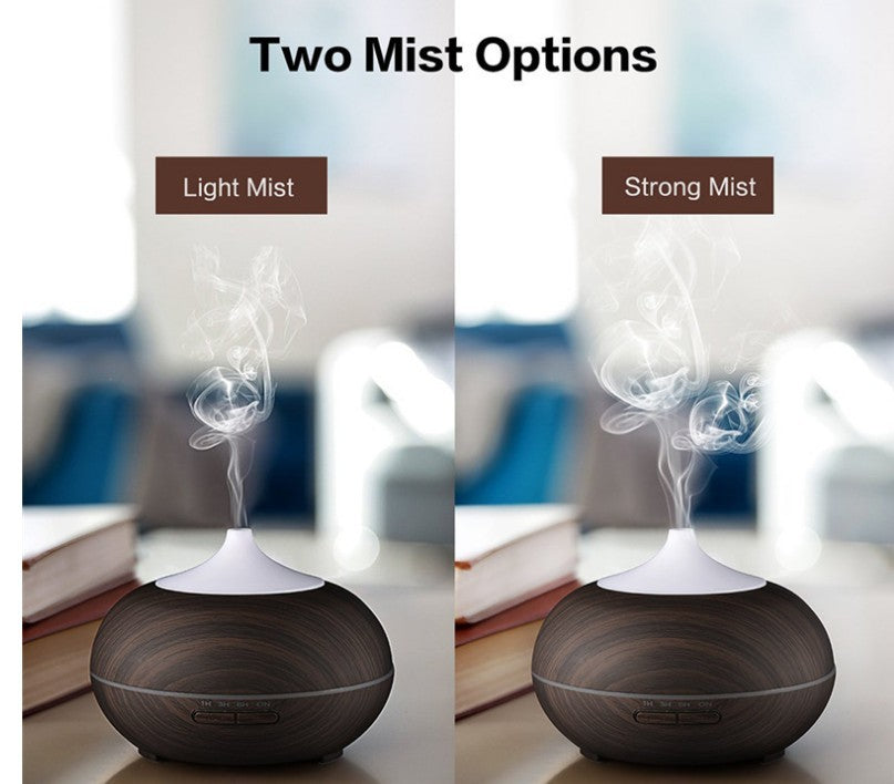1Pcs Aroma Diffuser Automatic Power-off, Silent Ultrasonic When Lack Of Water With Remote Control