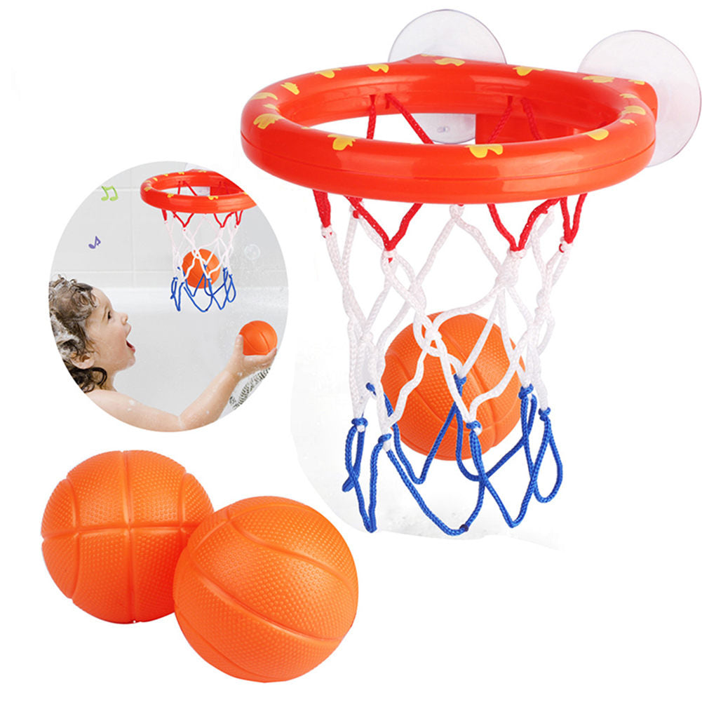 Bathroom Sucker Basketball Hoop Baby Playing Bathroom Basketball Toys Baby Mini Shooting Children's Bath Toys
