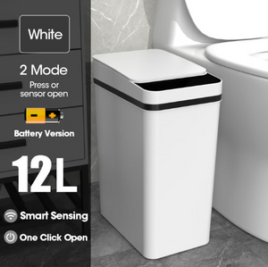 Smart Induction Trash Can Gap With Cover Toilet Bathroom Kitchen With Cover Creative Home Large