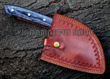 Professional 8-inch Hand Forged Chef Kitchen Cleaver High Carbon Steel (1095) Nakiri Meat Cleaver Butcher Knife Utility Handmade (Nakiri Knife-51)
