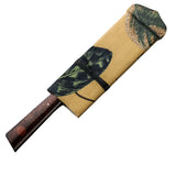 Customized High Quality Damascus Steel Chef Kitchen Cleaver Butcher Knife With Rose Wood Handle For Kitchen Uses. (Nakiri Knife-85)