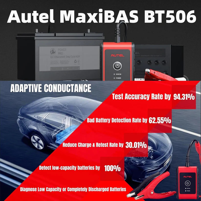 Autel MaxiBAS BT506 Auto Battery & Electrical System Analysis Tool