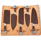 Professional Kitchen Chef Knife Set Unique Design Damascus Steel Stainless Steel VG10 Blade Cooking Dining Comes Protected Cover(Chef Knife-41)