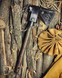 Handcrafted Hot-Forged Iron Axe for an unforgettable hunting experience! "Handmade, sharp and durable axes" (Tomahawk Axe-22)