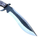 New Design 2025 Custom Handmade D2 Steel Bowie Knife With 8 inches Blade & Wood Handle Perfect Premium Leather Sheath. (Bowie Knife-1)