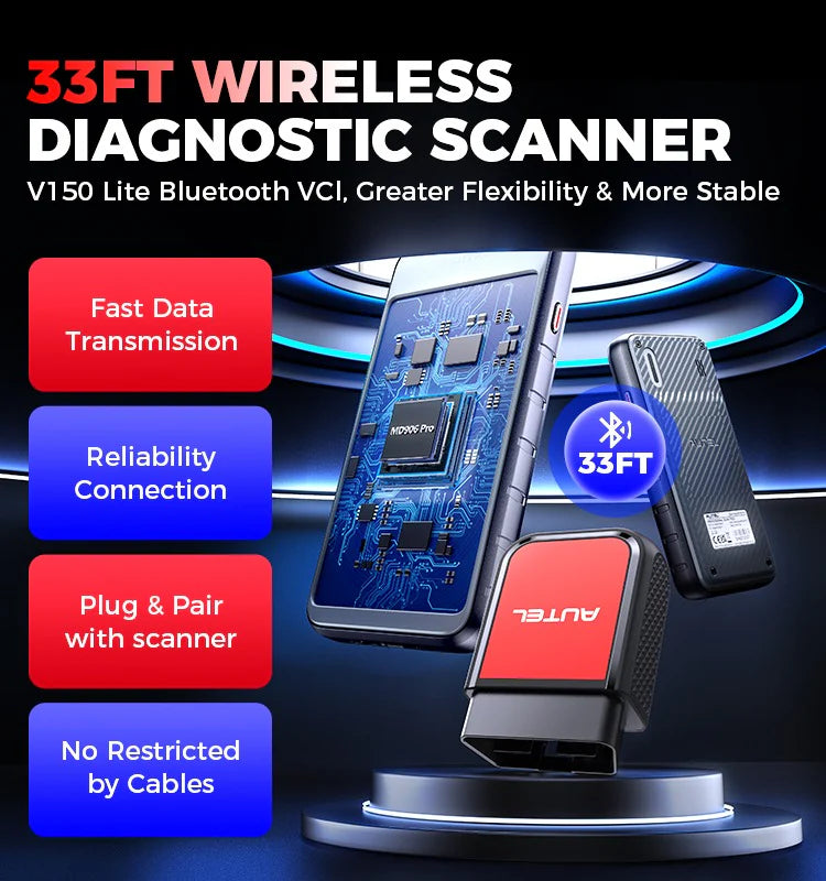 AUTEL MaxiDiag MD906PRO All system diagnostics + Lifetime free software updates