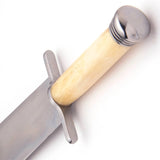 Bowie knife sharpening High Polished Custom HandmadeStainless steel Bowie Knife Perfect Grip With Bone Handle. (Bowie Knife-12)