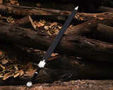 Custom Handmade Witcher Sword, Wild Hunt Geralt of Rivia Limited Edition White Wolf Monster Slayer Sword, / Beautiful Gift  (SWORD-6)