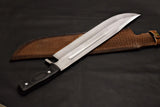 Handmade Stainless Steel Bowie Knife Micarta Handle Customizable OEM Gift for Father on Wedding Birthday or Anniversary (Bowie Knife-16)