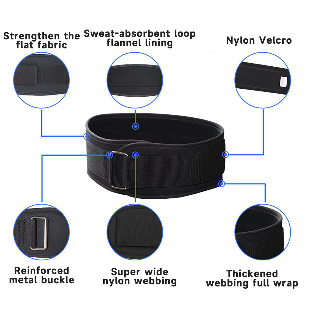 Weightlifting Waist Support Belt Protective Gear Deadlift Training Belt