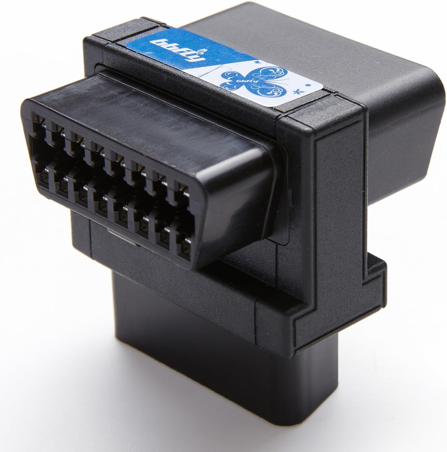 OBD2 Splitter, bbfly-B31 Full 16pin OBDII Port 1 Male Splitter to 2 Female Extension Cable 1.6IN/4CM (B31 1PACK)