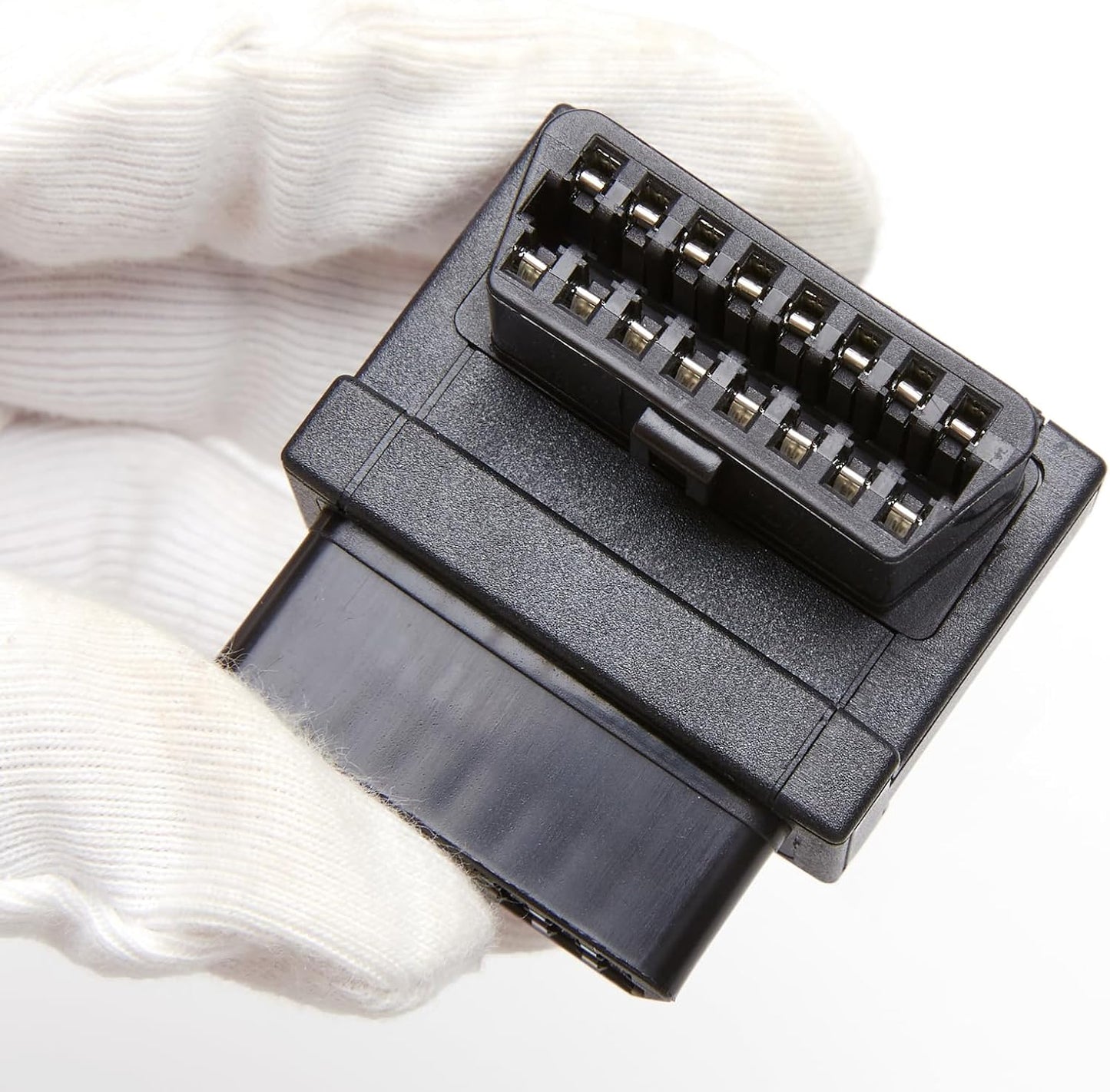 OBD2 Splitter, bbfly-B31 Full 16pin OBDII Port 1 Male Splitter to 2 Female Extension Cable 1.6IN/4CM (B31 1PACK)