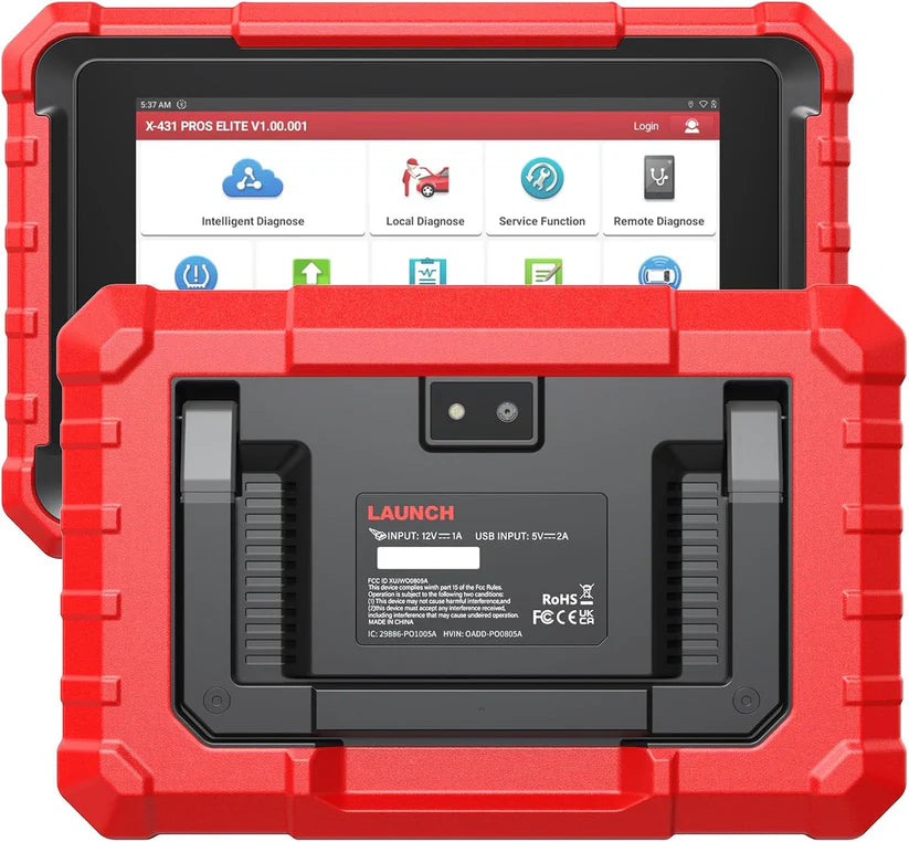 LAUNCH X431 PROS Elite Two-Way Scan Tool, 38+ Services, ECU Coding, Full System Diagnostic Scanner