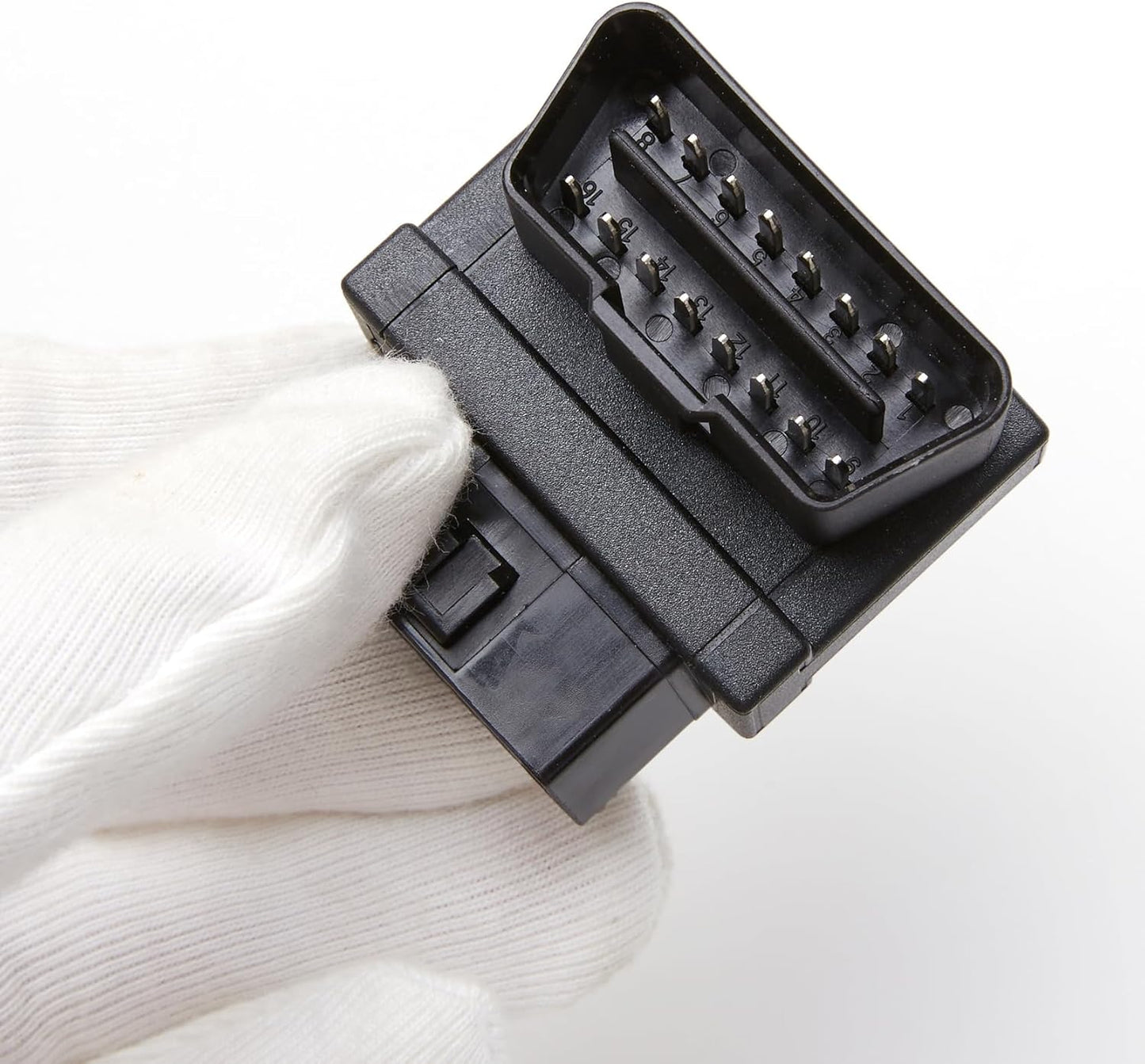 OBD2 Splitter, bbfly-B31 Full 16pin OBDII Port 1 Male Splitter to 2 Female Extension Cable 1.6IN/4CM (B31 1PACK)