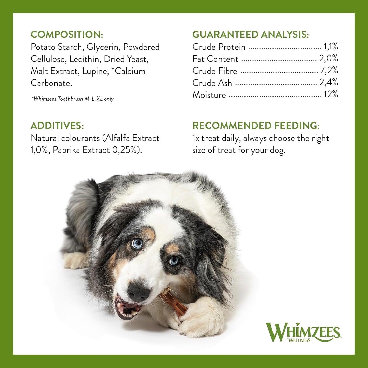WHIMZEES Variety Value Box Dental Dog Treats, Variety Tub, Large (18-27kg Dogs), Natural Daily Dental Chews (Pack of 14)