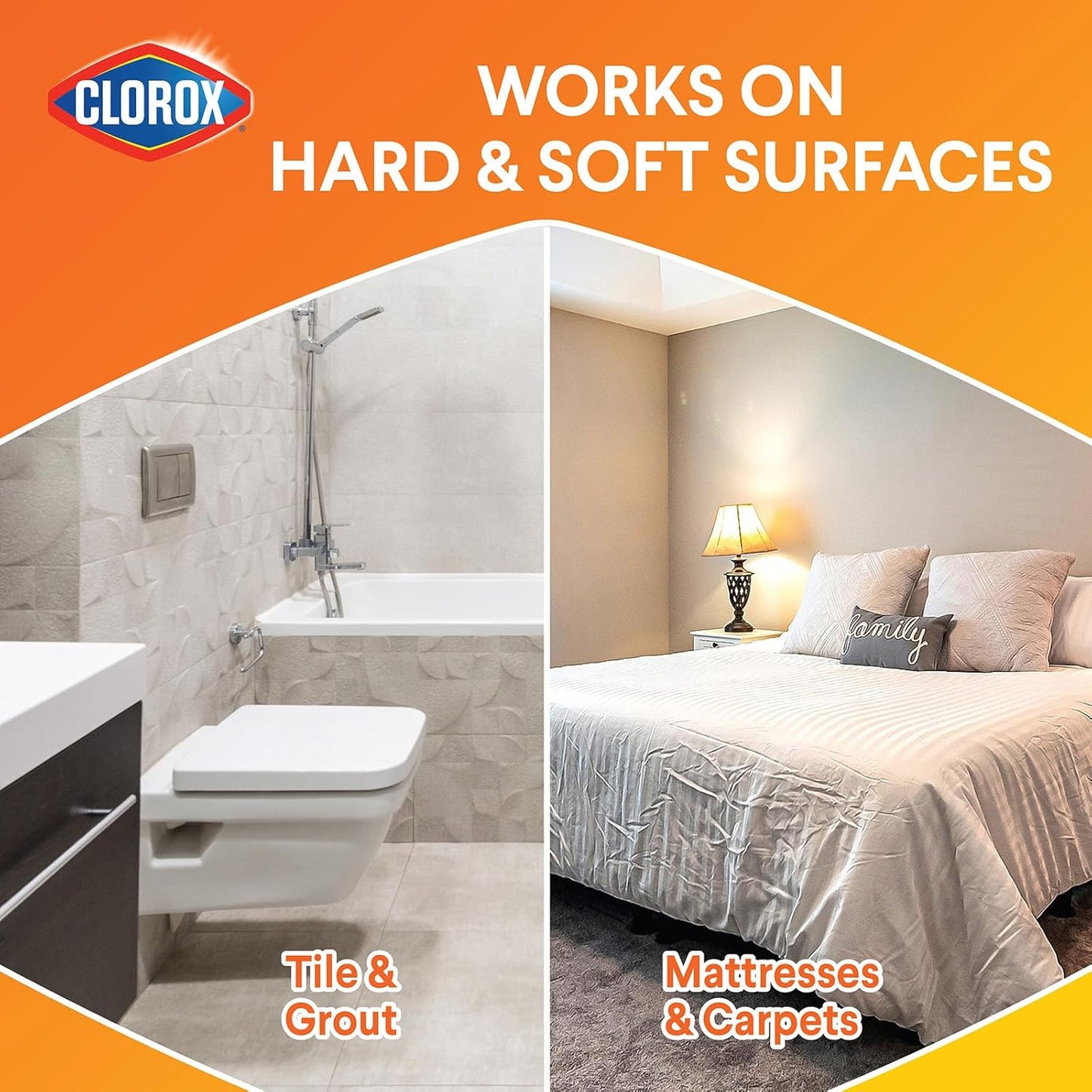 Clorox Urine Remover for Stains and Odours, Spray Bottle, 946mL