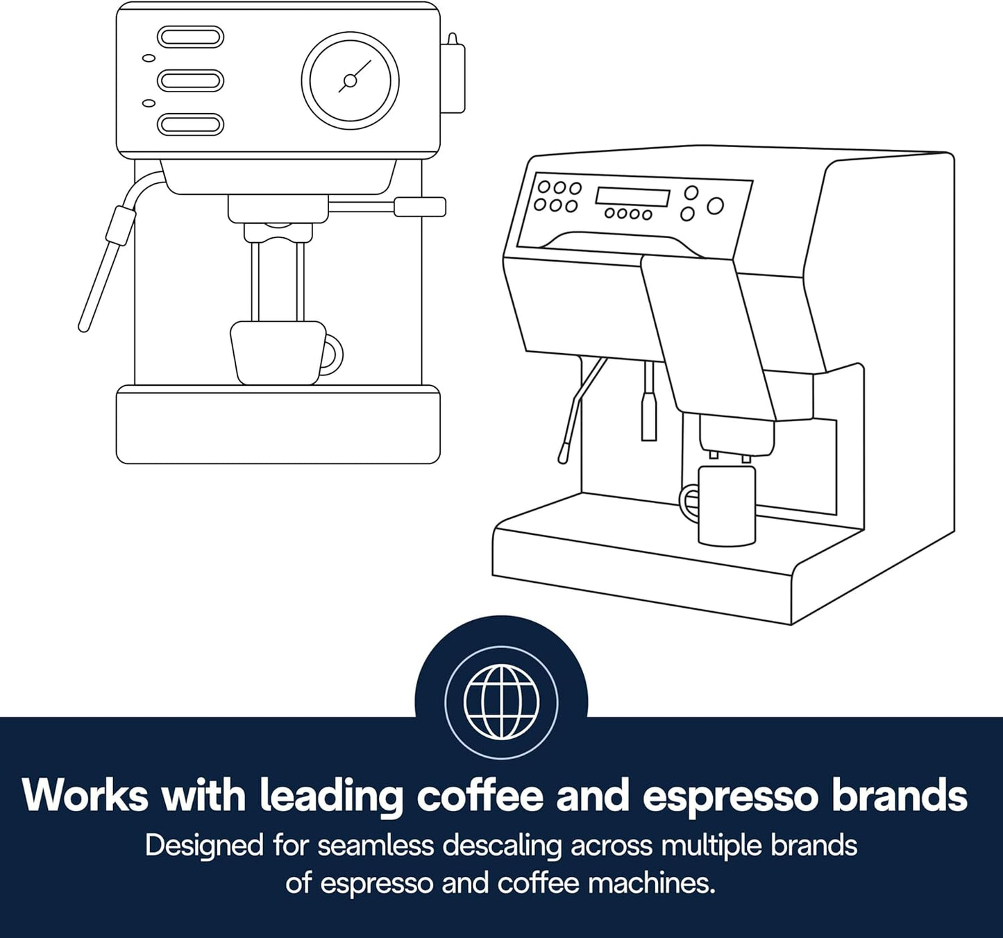 De'Longhi | EcoDecalk | DLSC500 | Natural Descaler For Coffee Machines | 500ML Pack