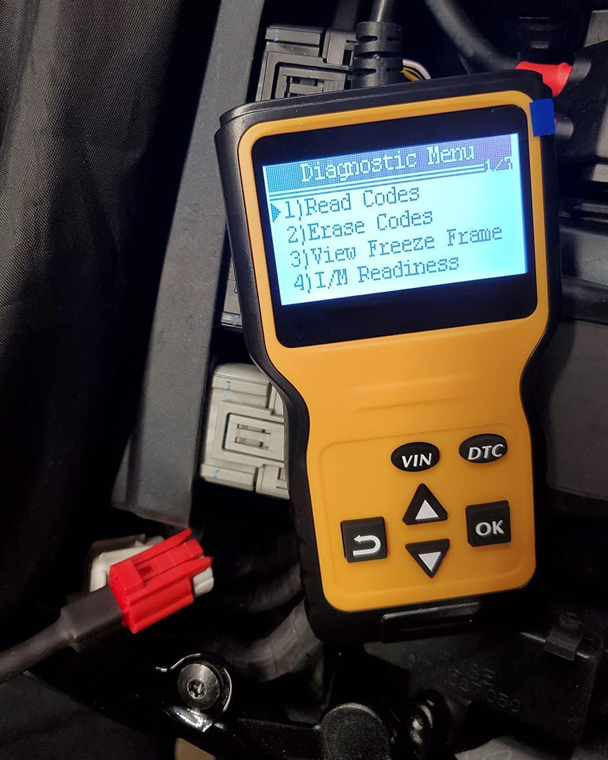 6 Pin OBD2 Adapter Cable Fit for Guzzi Kawasaki Suzuki Yamaha Harley Davidson Piaggio Vespa Motorcycle OBD Diagnostic Cable, Euro5 6-pin Connector