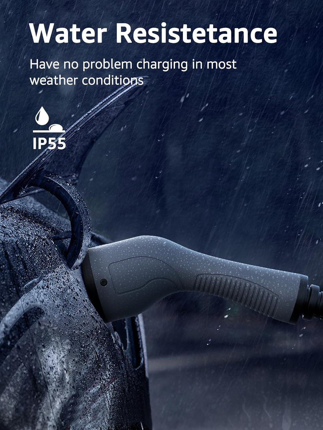 bokman Type 2 Charging Cable, Mode 3 | 32A | 22KW | 3 Phase | 5 Meter, Electric Vehicle Car Type 2 to Type 2 Fast Charging Cable