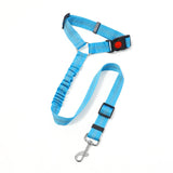 Pet Car Seat Belt Traction Rope Cross-border Hot Picking Dog Rope Retractable Large Dog Ring Buckle Dog Chain Nylon