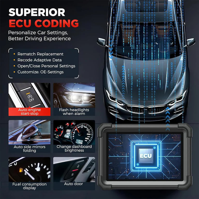 LAUNCH X431 PRO Dyno + Smartlink HD LITE all in one 12V + 24V car and truck tester with 8 inch tablet