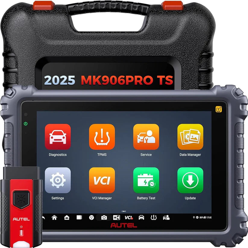 Autel MaxiCOM MK906 PRO-TS, Full TPMS & ECU Coding, Bidirectional Scan Tool, 3000+ Active Tests, 36+ Services
