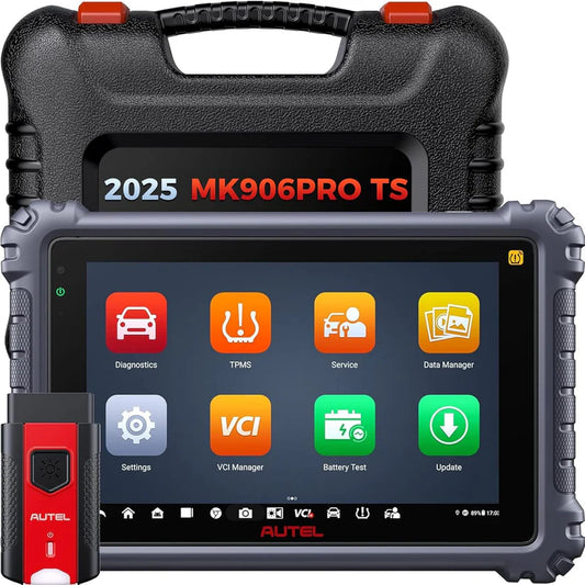 Autel MaxiCOM MK906 PRO-TS, Full TPMS & ECU Coding, Bidirectional Scan Tool, 3000+ Active Tests, 36+ Services