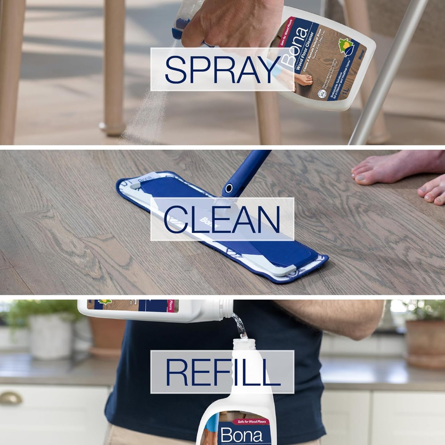 Bona Wooden Floor Cleaner 4 Litre