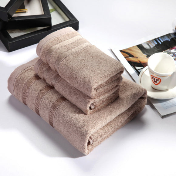 Bamboo Towel Set - Antibacterial And Hypoallergenic