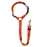 Pet Car Seat Belt Traction Rope Cross-border Hot Picking Dog Rope Retractable Large Dog Ring Buckle Dog Chain Nylon