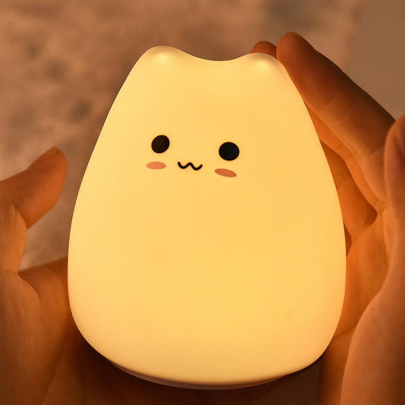 3Pcs Kitty Desk Lamp & Night Light