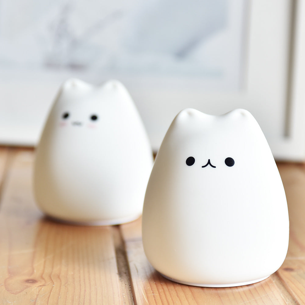 3Pcs Kitty Desk Lamp & Night Light