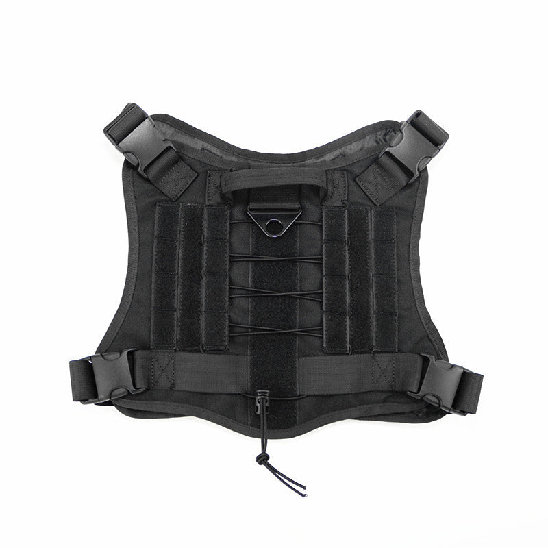 Tactical large dog vest dog patrol equipment pet dog clothes K9 chest strap
