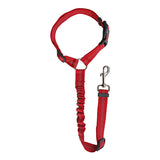 Pet Car Seat Belt Traction Rope Cross-border Hot Picking Dog Rope Retractable Large Dog Ring Buckle Dog Chain Nylon