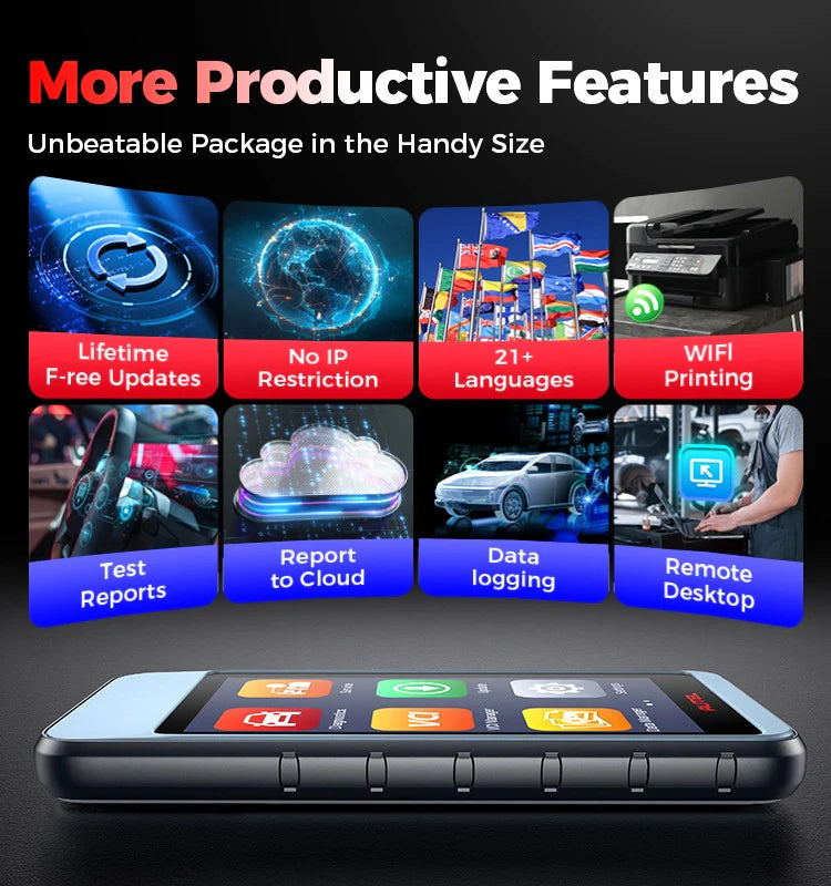 AUTEL MaxiDiag MD906PRO All system diagnostics + Lifetime free software updates