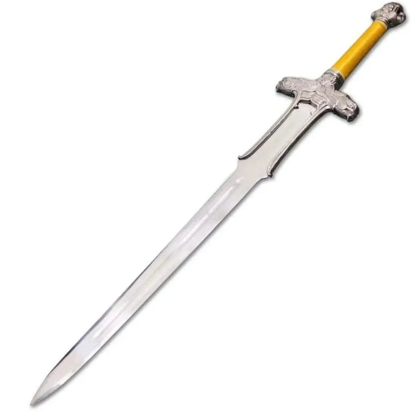 Conan the Barbarian Father's Day Gift Hand Forged Atlantean Sword King Cosplay Viking Sword Wonderful Anime Toy Knives (Sword-3)