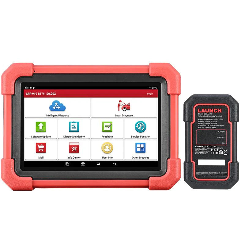 LAUNCH X431 CRP919X BT, Wireless Two-way Scan Tool, ECU Coding, CANFD&DOIP, Full System Car Diagnostic Tool